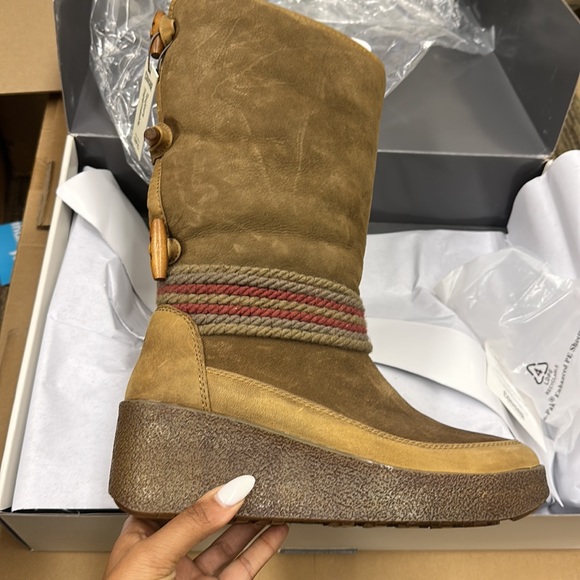 COUGAR DUNCAN DRAFT SUEDE SHEARLING WINTER WATERPROOF BOOTS 9 - Picture 5 of 9